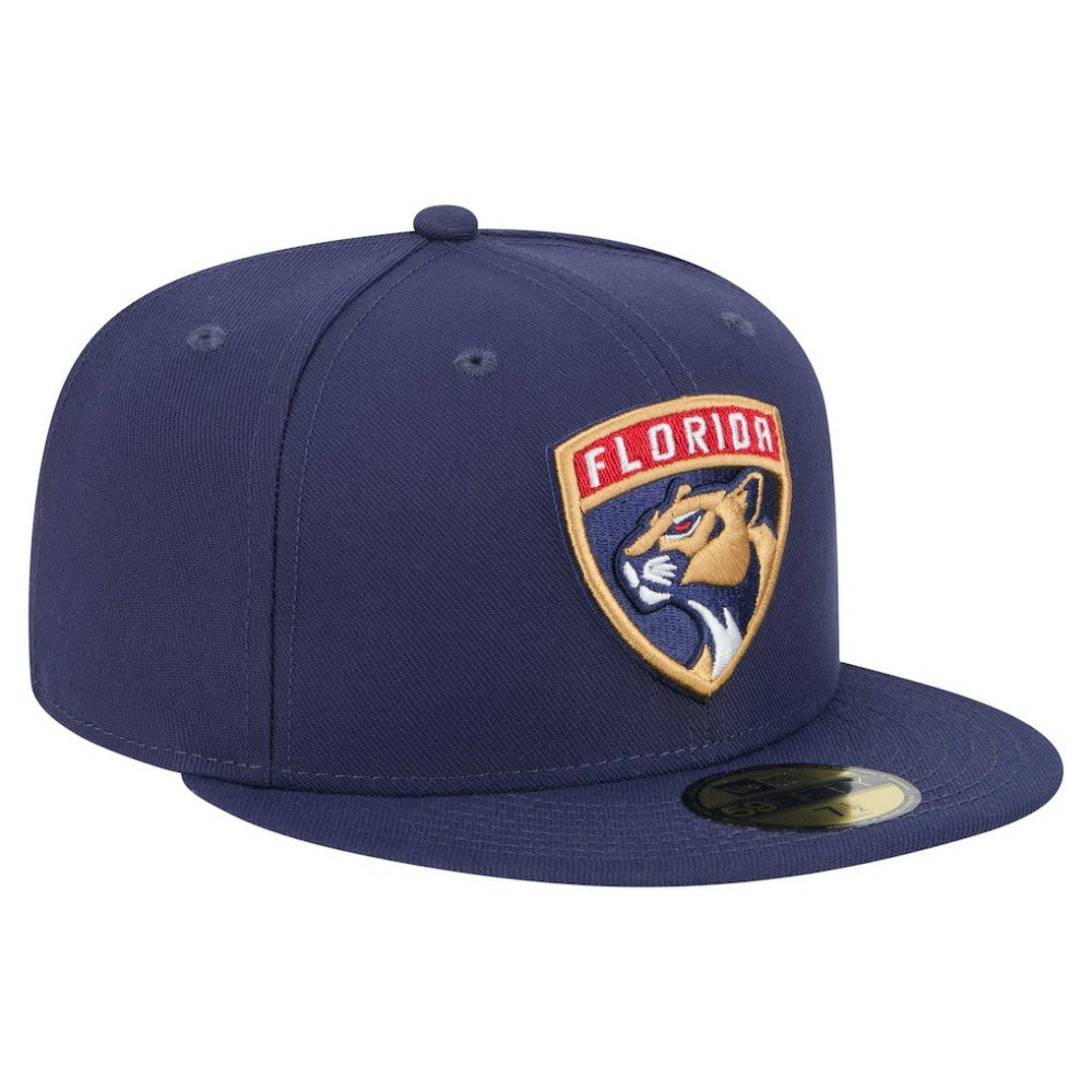 Florida Panthers New Era Core 59FIFTY Fitted Hat - Navy - NHL