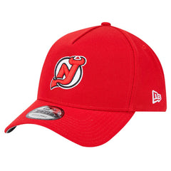 New Jersey Devils New Era Core A-Frame 9FORTY Adjustable Hat - Red - NHL