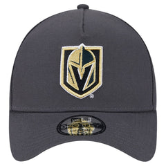 Vegas Golden Knights New Era Core A-Frame 9FORTY Adjustable Hat - Gray - NHL