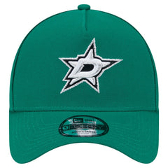Dallas Stars New Era Core A-Frame 9FORTY Adjustable Hat - Kelly Green - NHL