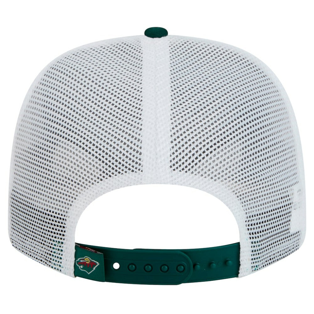 Minnesota Wild New Era Core Trucker 9SEVENTY Stretch-Snap Hat - Green - NHL