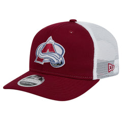 Colorado Avalanche New Era Core Trucker 9SEVENTY Stretch-Snap Hat - Burgundy - NHL
