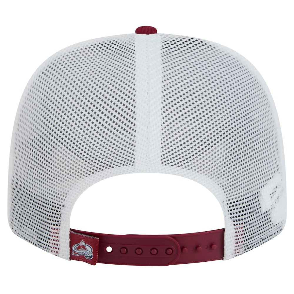 Colorado Avalanche New Era Core Trucker 9SEVENTY Stretch-Snap Hat - Burgundy - NHL
