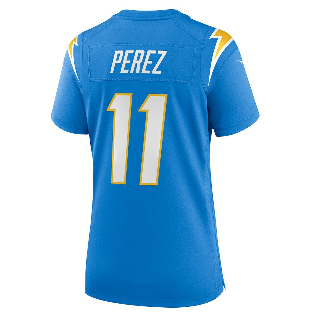 Luis Perez Los Angeles Chargers Women's Team Game Jersey Powder Blue | Nike for Sale