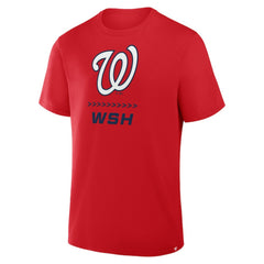 Washington Nationals Fanatics Clubhouse Legacy Side Swipe T-Shirt - MLB