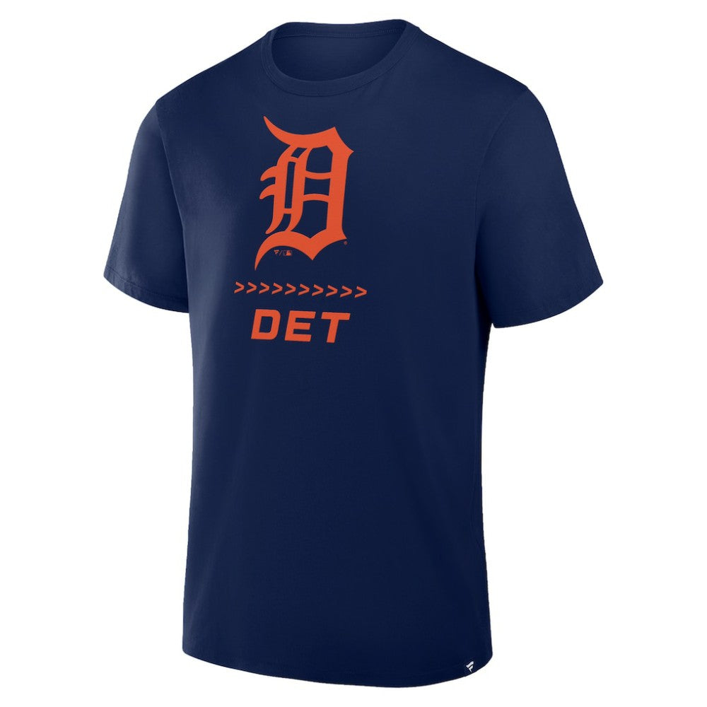 Detroit Tigers Fanatics Clubhouse Legacy Side Swipe T-Shirt - MLB