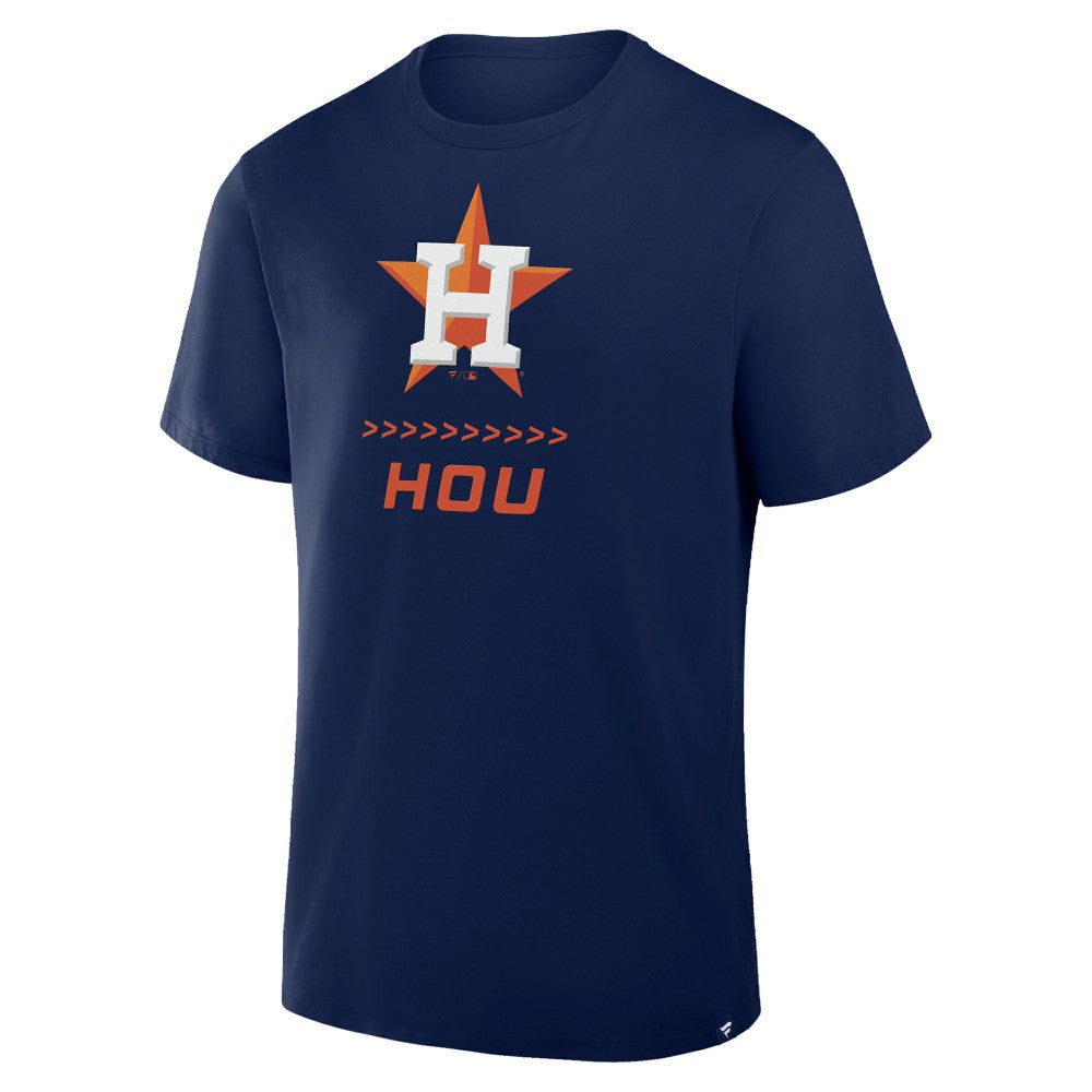 Houston Astros Fanatics Clubhouse Legacy Side Swipe T-Shirt - MLB