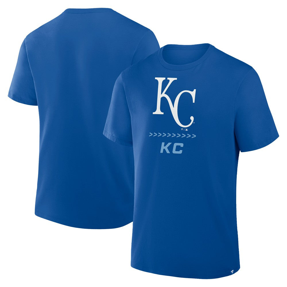 Kansas City Royals Fanatics Clubhouse Legacy Side Swipe T-Shirt - MLB