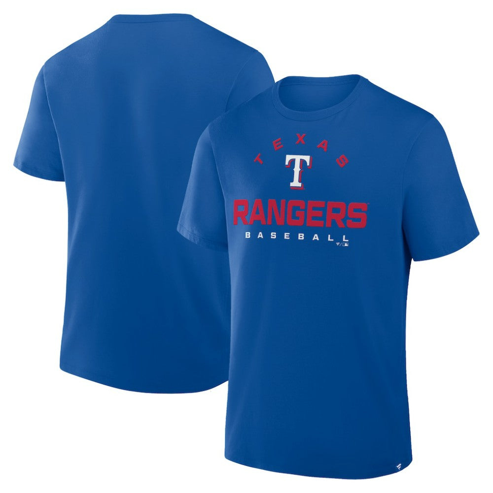 Texas Rangers Fanatics Clubhouse Legacy Primary Play T-Shirt - MLB
