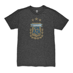 Alejandro Garnacho Argentina National Team 1863FC Player Vintage Tri-Blend T-Shirt Black - FIFA World CUP