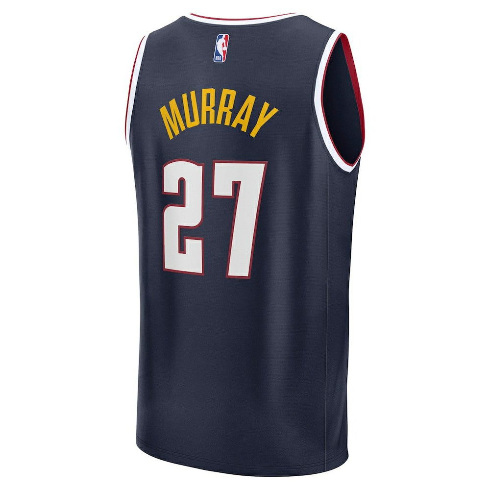Jamal Murray Denver Nuggets Fast Break Replica Player Jersey Icon Editi- Navy - NBA