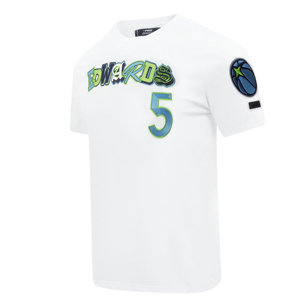 Anthony Edwards Minnesota Timberwolves Pro Standard City Ransom T-Shirt White - NBA