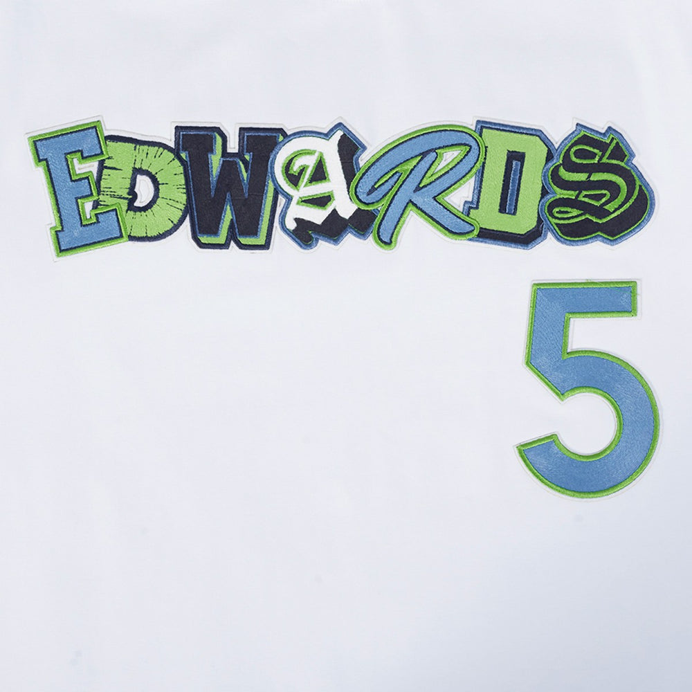 Anthony Edwards Minnesota Timberwolves Pro Standard City Ransom T-Shirt White - NBA