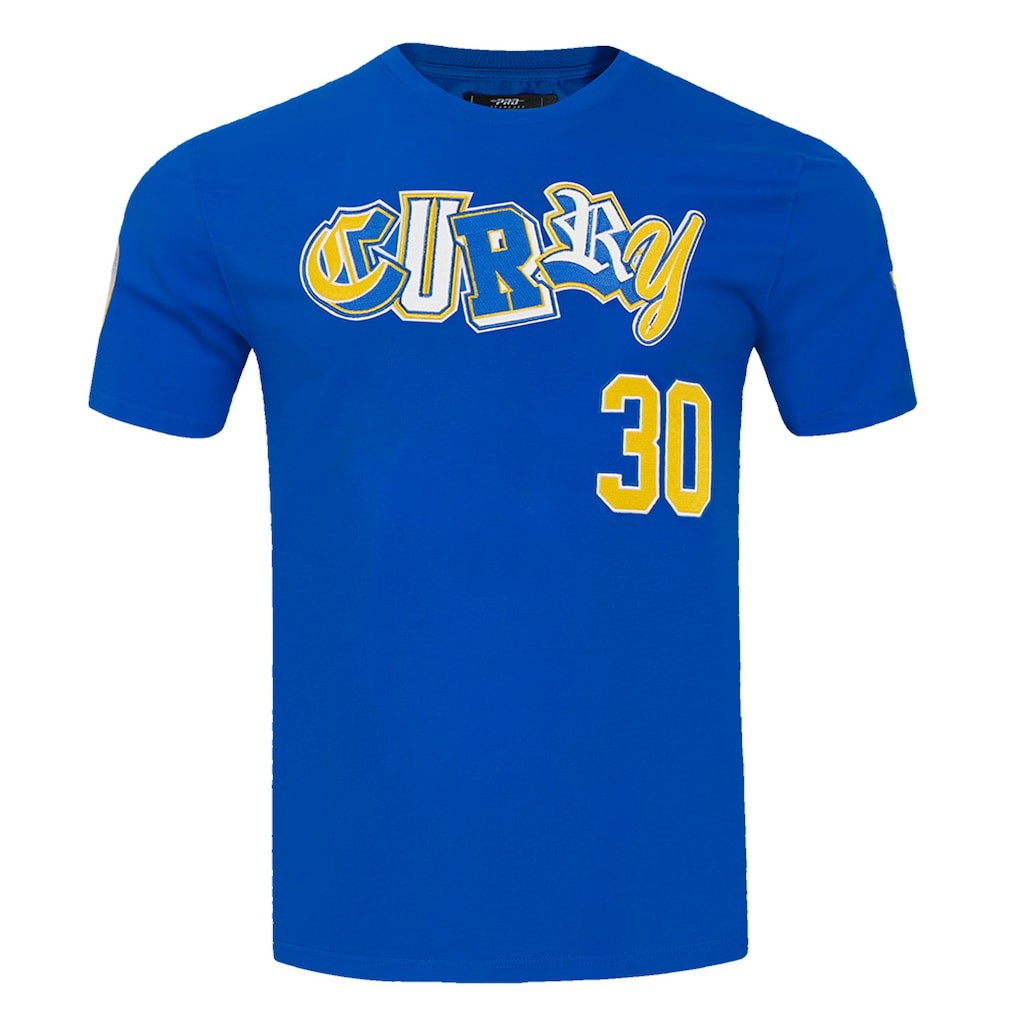 Stephen Curry Golden State Warriors Pro Standard City Ransom T-Shirt Royal - NBA