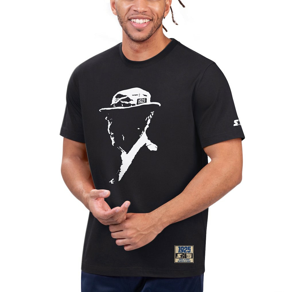 New York Giants Starter 100th Season T-Shirt Black | NFL