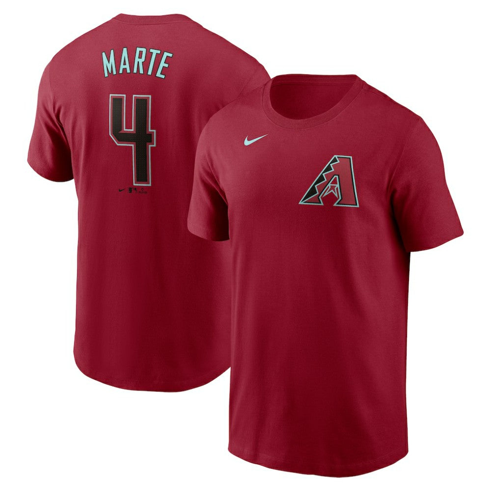 Ketel Marte Arizona Diamondbacks Nike Fuse Name & Number T-Shirt - MLB