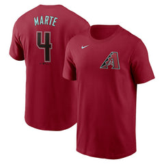 Ketel Marte Arizona Diamondbacks Nike Fuse Name & Number T-Shirt - MLB