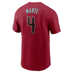 Ketel Marte Arizona Diamondbacks Nike Fuse Name & Number T-Shirt - MLB