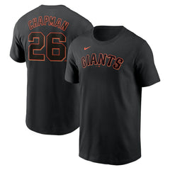 Matt Chapman San Francisco Giants Nike Fuse Name & Number T-Shirt - MLB