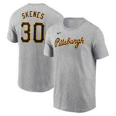 Paul Skenes Pittsburgh Pirates Nike Fuse Name & Number T-Shirt - MLB