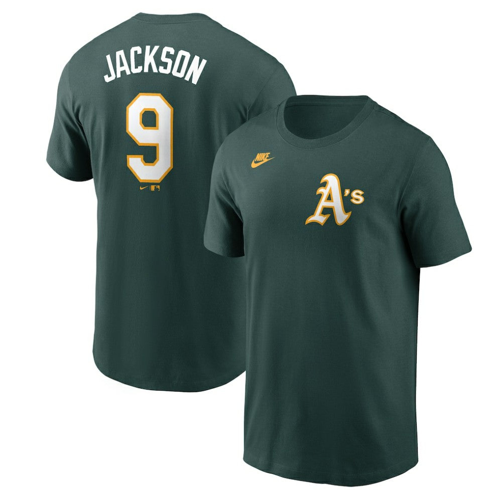 Reggie Jackson Athletics Nike Fuse Name & Number T-Shirt - MLB