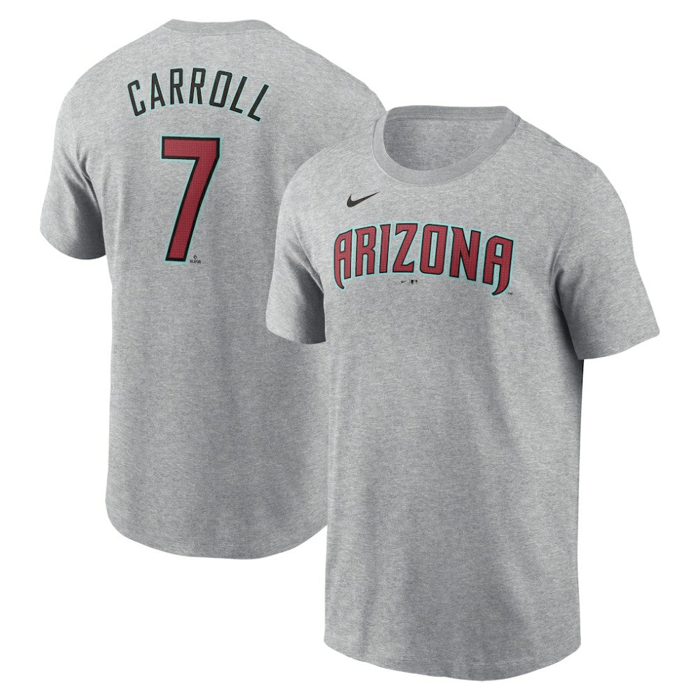 Corbin Carroll Arizona Diamondbacks Nike Fuse Name & Number T-Shirt - MLB