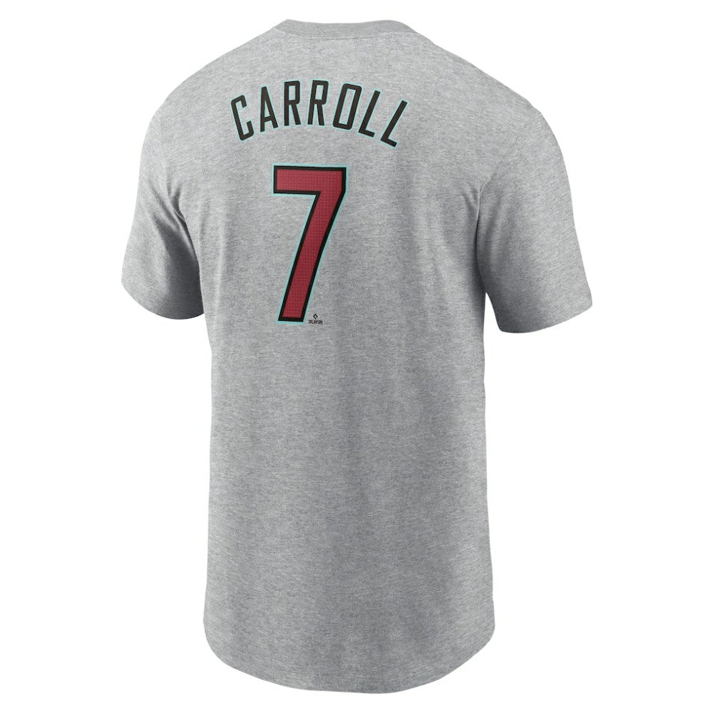 Corbin Carroll Arizona Diamondbacks Nike Fuse Name & Number T-Shirt - MLB