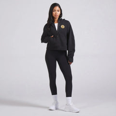 Boston Bruins lululemon Women's Scuba Oversized Half-Zip Hoodie - Black - NHL
