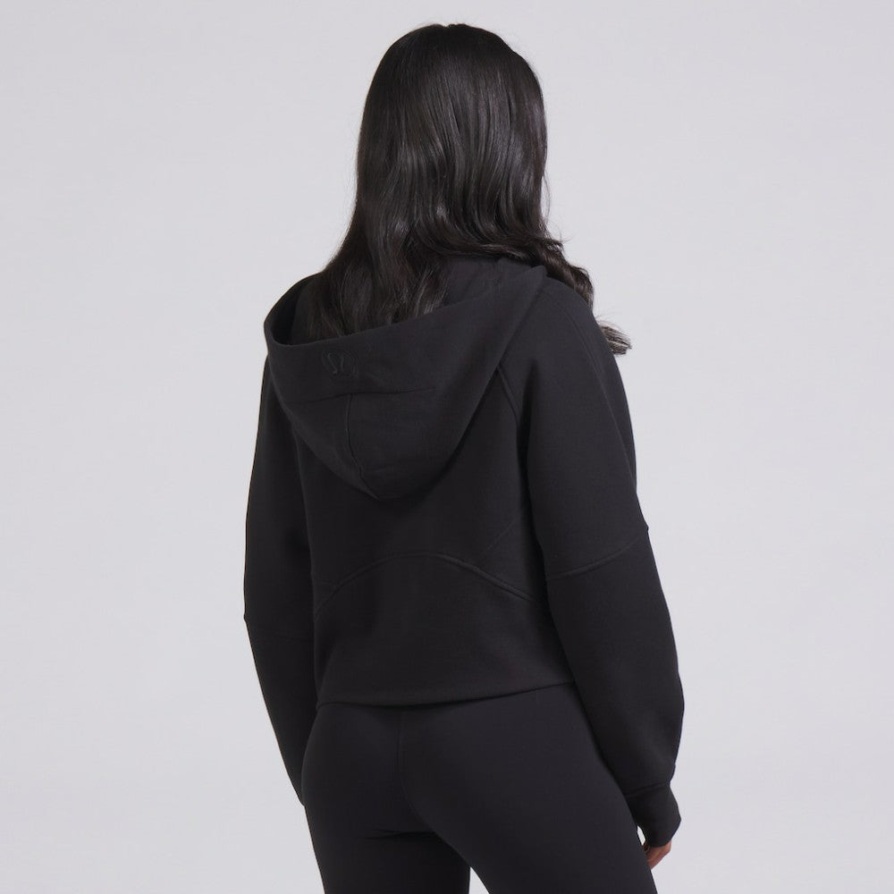 Boston Bruins lululemon Women's Scuba Oversized Half-Zip Hoodie - Black - NHL