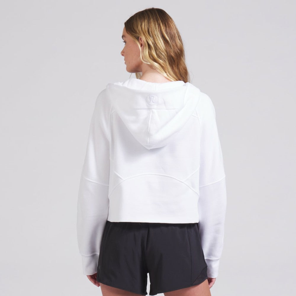 Boston Bruins lululemon Women's Scuba Oversized Half-Zip Hoodie - White - NHL