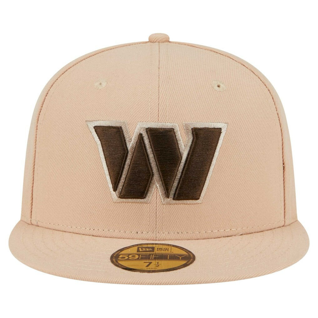 Washington Commanders New Era Candied Pecan 59FIFTY Fitted Hat Tan | NFL