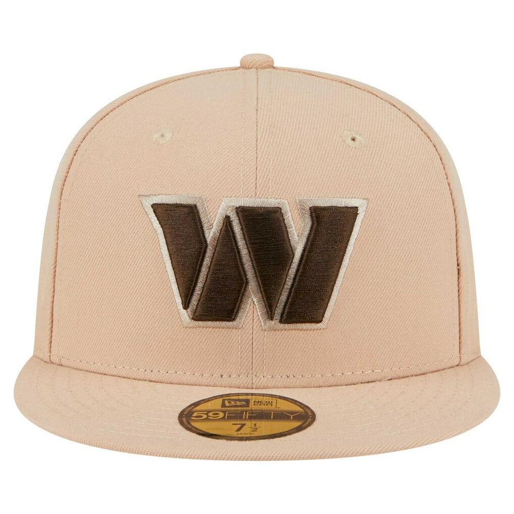 Washington Commanders New Era Candied Pecan 59FIFTY Fitted Hat Tan | NFL