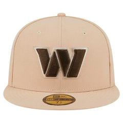 Washington Commanders New Era Candied Pecan 59FIFTY Fitted Hat Tan | NFL