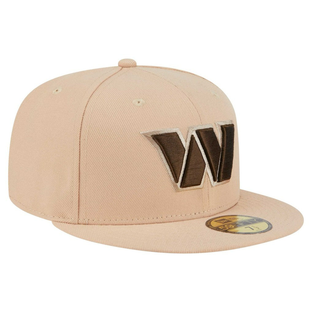Washington Commanders New Era Candied Pecan 59FIFTY Fitted Hat Tan | NFL