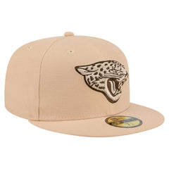 Jacksonville Jaguars New Era Candied Pecan 59FIFTY Fitted Hat Tan | NFL
