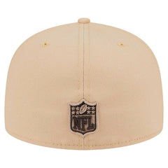Kansas City Chiefs New Era Candied Pecan 59FIFTY Fitted Hat Tan | NFL