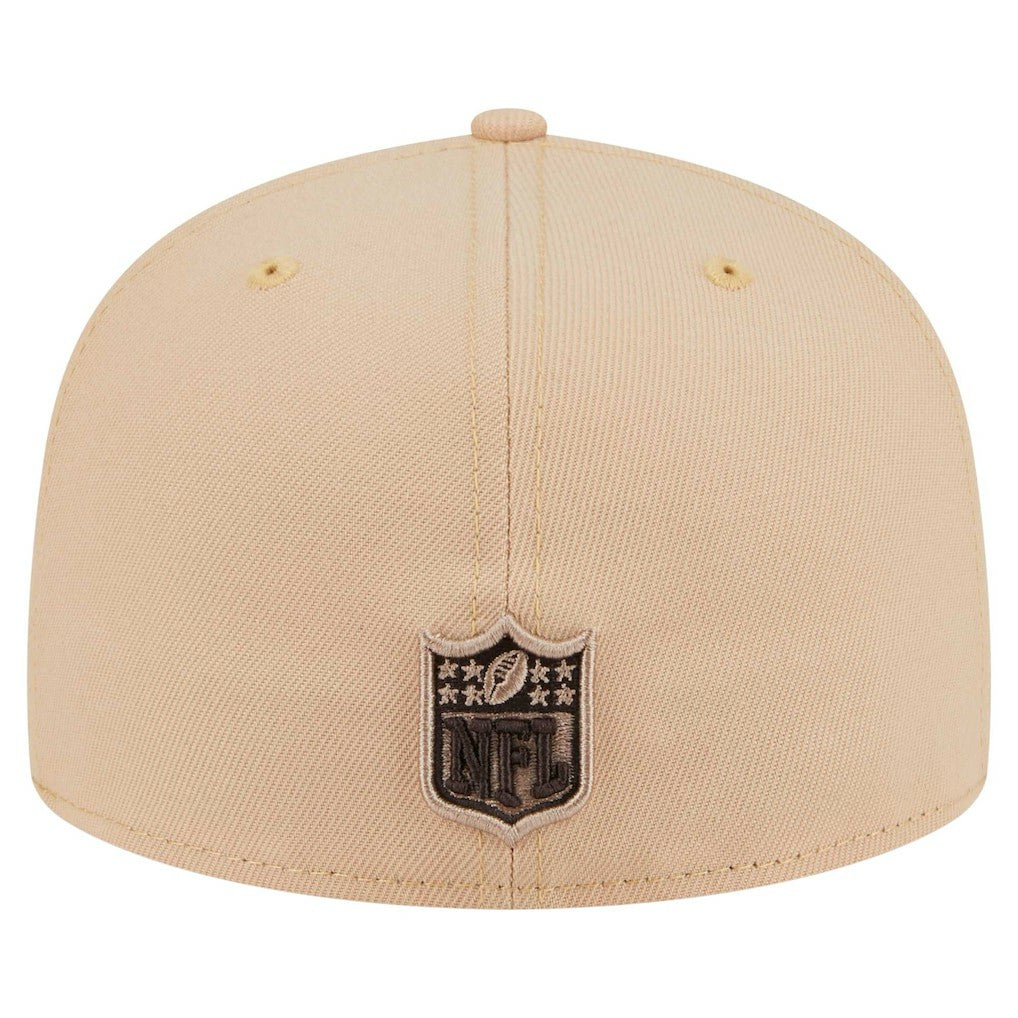 Minnesota Vikings New Era Candied Pecan 59FIFTY Fitted Hat Tan | NFL