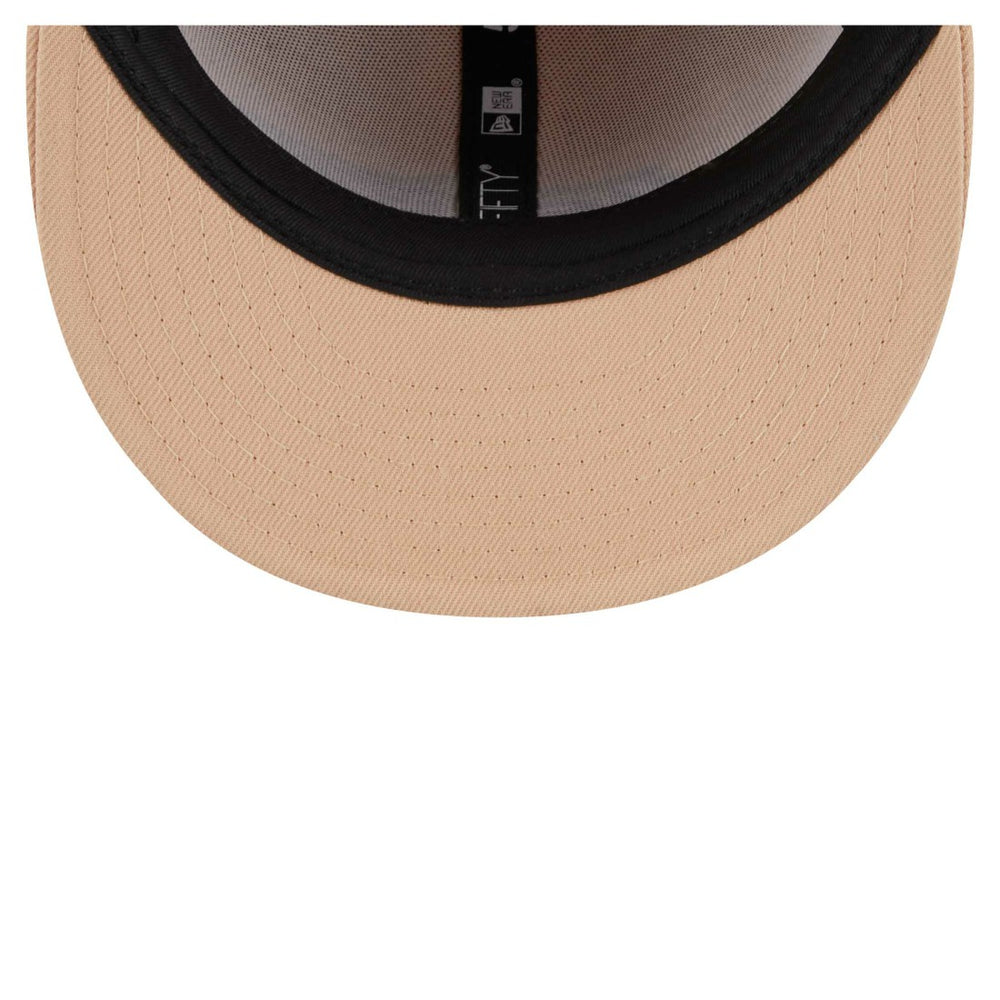 New York Jets New Era Candied Pecan 59FIFTY Fitted Hat Tan | NFL