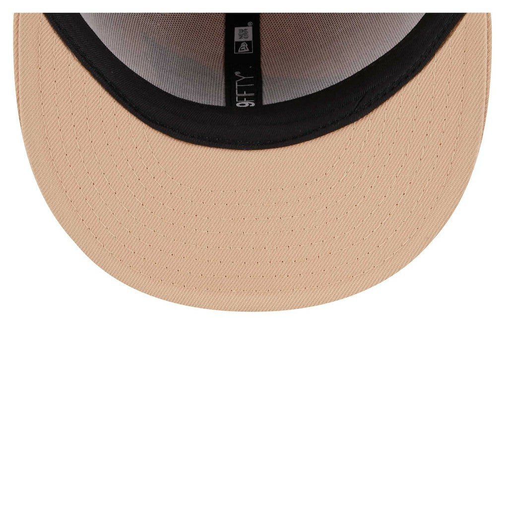 Philadelphia Eagles New Era Candied Pecan 59FIFTY Fitted Hat Tan | NFL