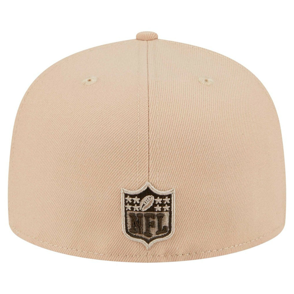 Pittsburgh Steelers New Era Candied Pecan 59FIFTY Fitted Hat Tan | NFL