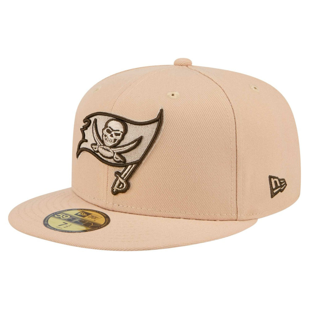 Tampa Bay Buccaneers New Era Candied Pecan 59FIFTY Fitted Hat Tan | NFL