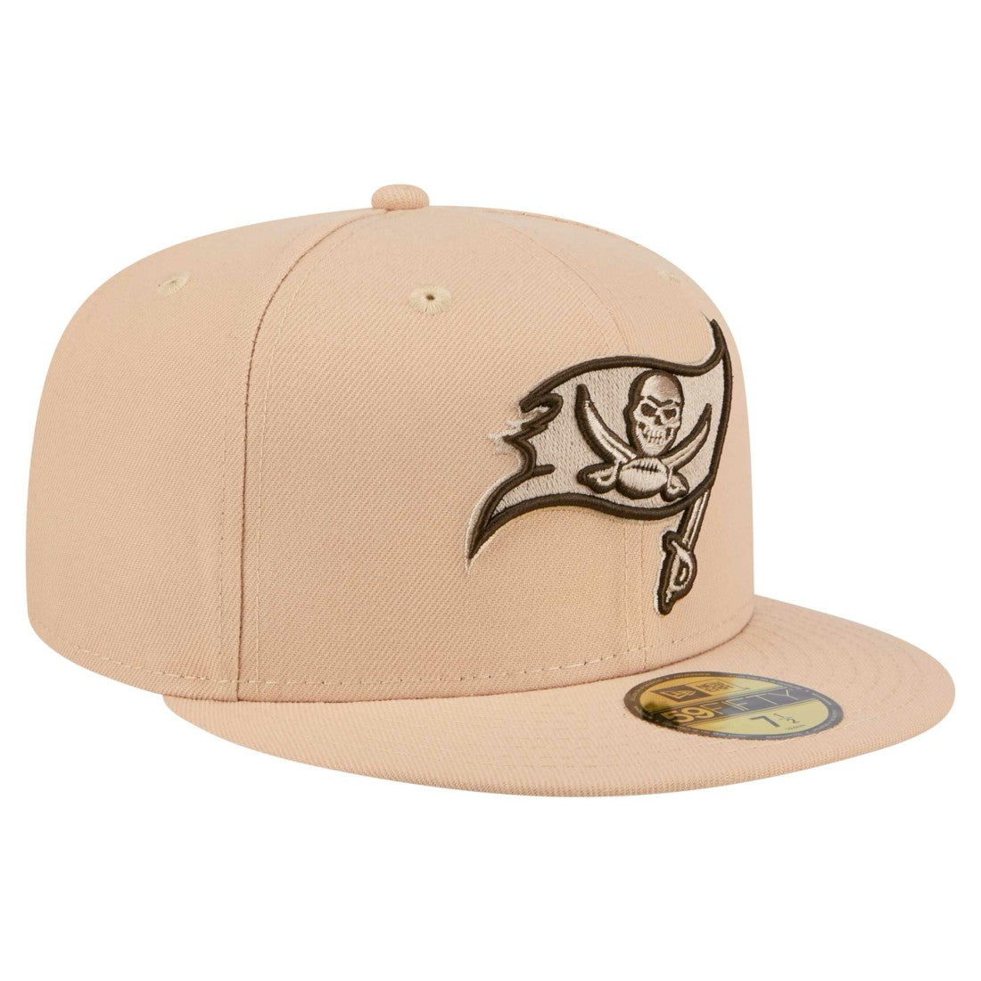 Tampa Bay Buccaneers New Era Candied Pecan 59FIFTY Fitted Hat Tan | NFL