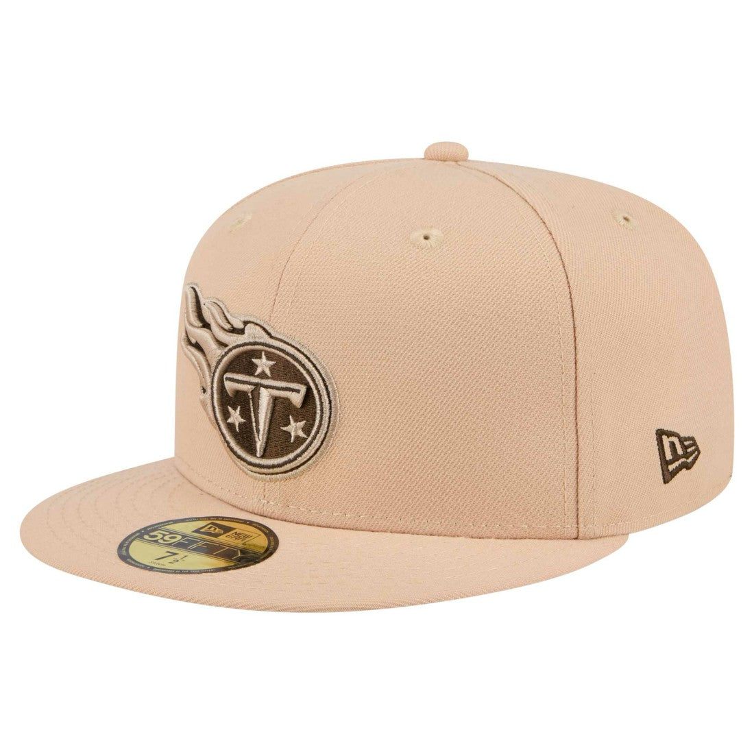 Tennessee Titans New Era Candied Pecan 59FIFTY Fitted Hat Tan | NFL