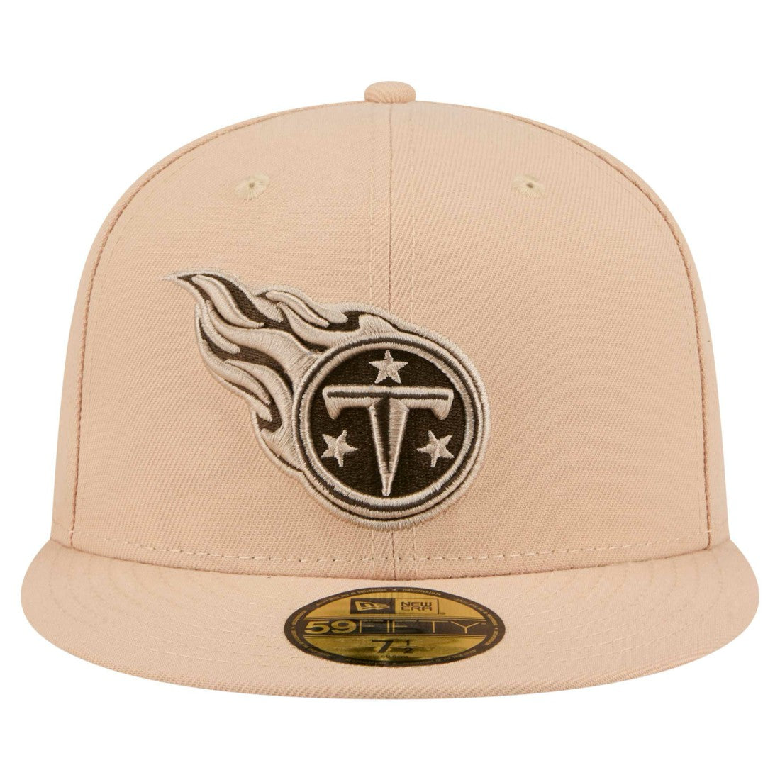 Tennessee Titans New Era Candied Pecan 59FIFTY Fitted Hat Tan | NFL