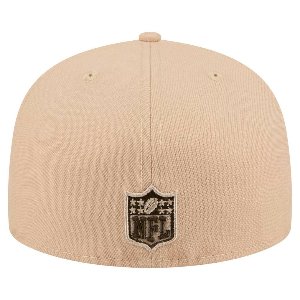 Atlanta Falcons New Era Candied Pecan 59FIFTY Fitted Hat Tan | NFL