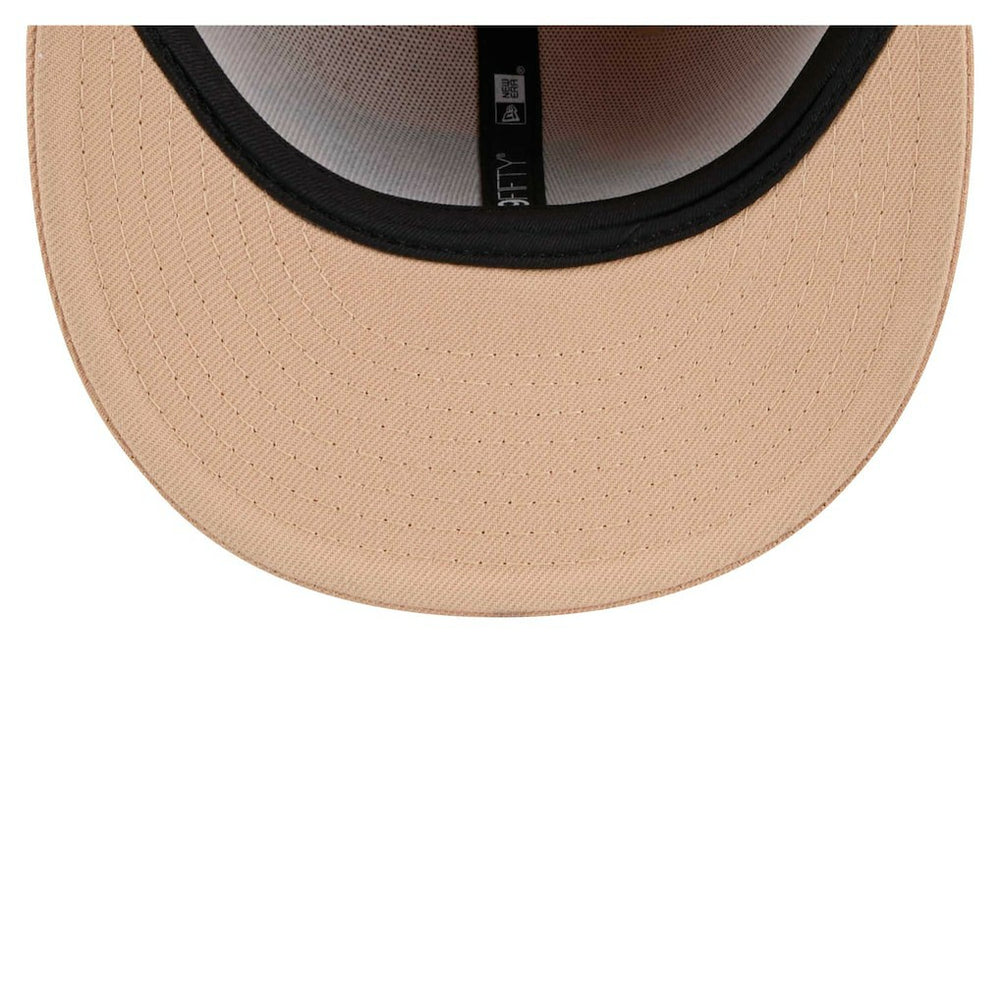 Carolina Panthers New Era Candied Pecan 59FIFTY Fitted Hat Tan | NFL