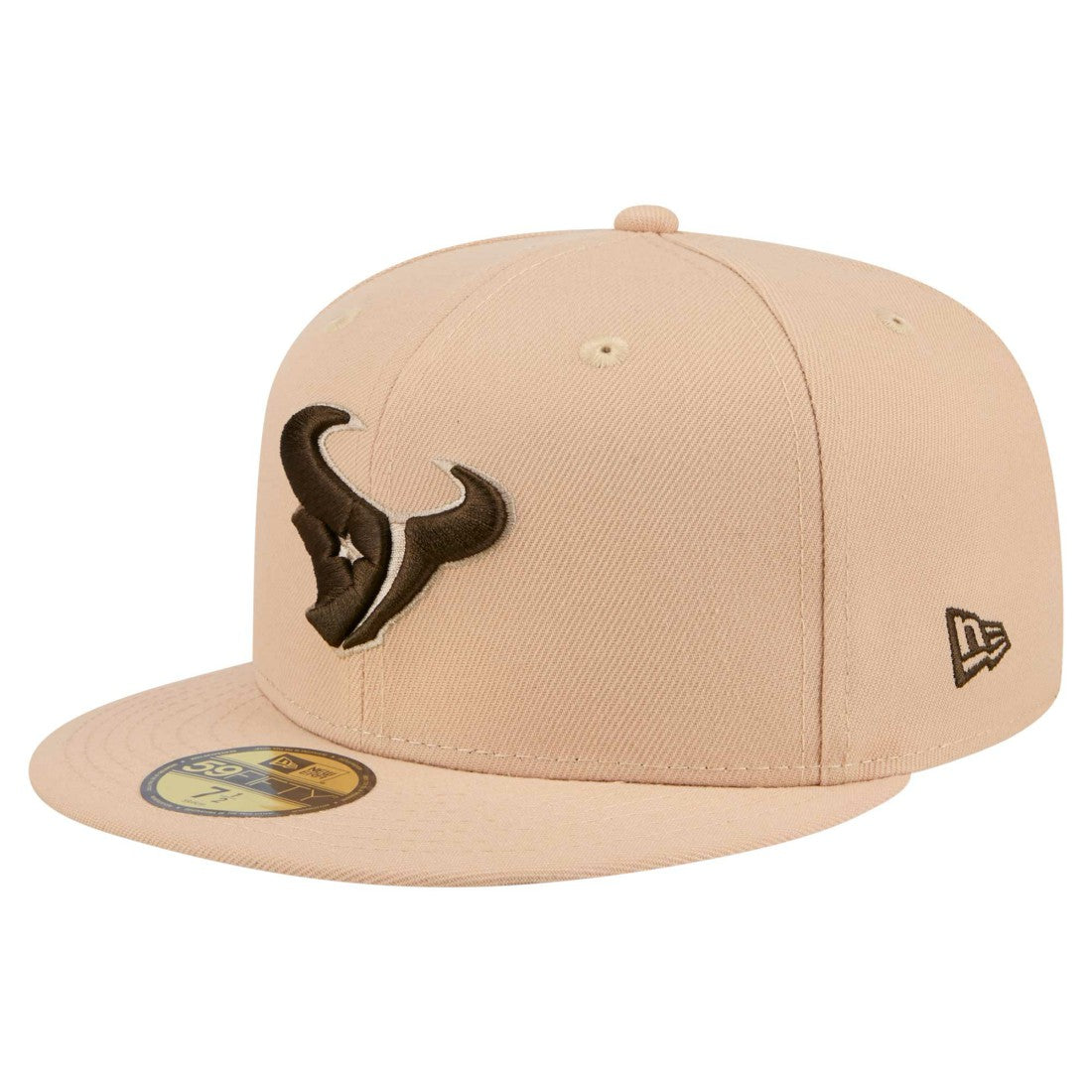 Houston Texans New Era Candied Pecan 59FIFTY Fitted Hat Tan | NFL