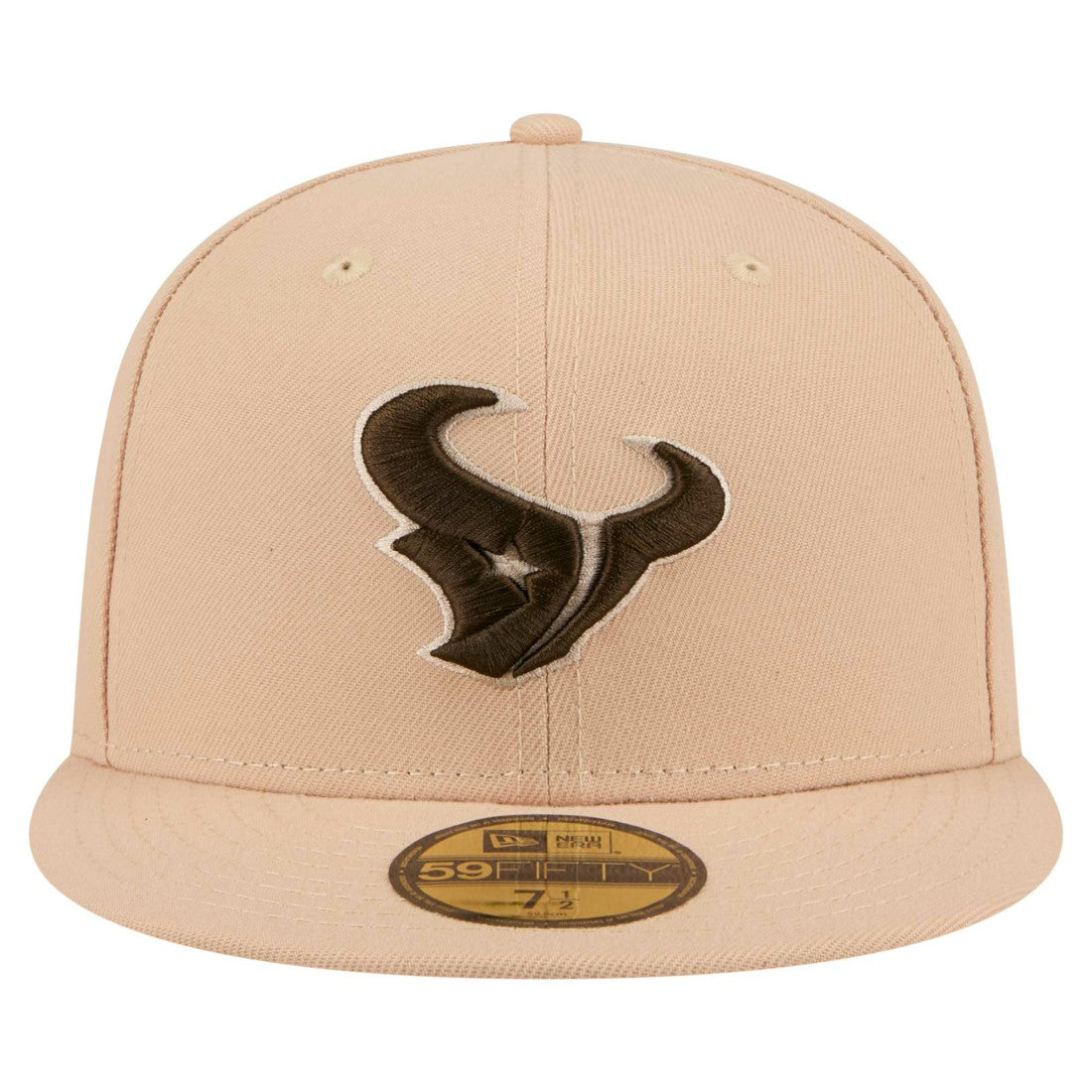 Houston Texans New Era Candied Pecan 59FIFTY Fitted Hat Tan | NFL