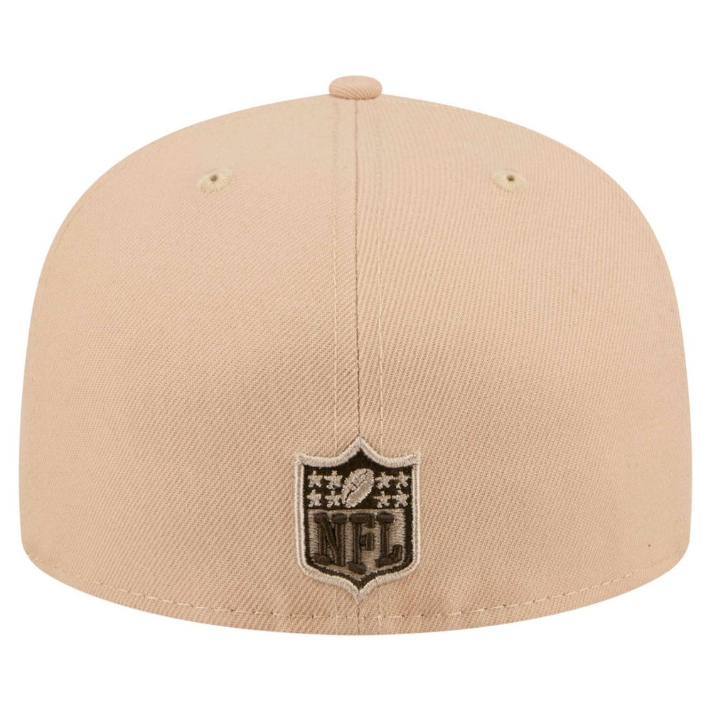 Houston Texans New Era Candied Pecan 59FIFTY Fitted Hat Tan | NFL