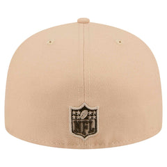 Houston Texans New Era Candied Pecan 59FIFTY Fitted Hat Tan | NFL